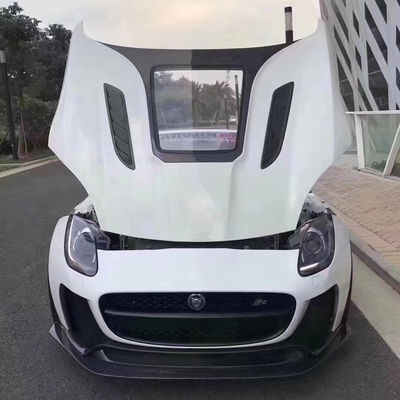 Capot en fibre de carbone de haute qualité de type F pour Jaguar F-Type