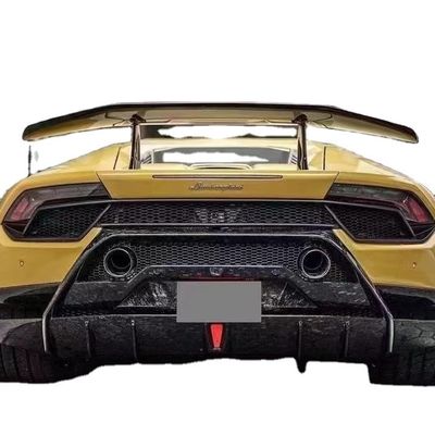 Les pièces automobiles Spoiler en fibre de carbone pour Lamborghini HURACAN LP610 580 EVO Améliorer le Spoiler de queue en fibre de carbone de style Performante