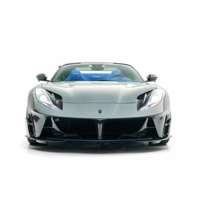 Pour la Ferrari 812 Kit de carrosserie en fibre de carbone 812 Style MSY mis à niveau en fibre de carbone avant et arrière pare-chocs spoiler aile