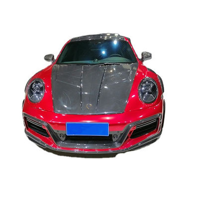Pièces automobiles pour Porsche 911 992 Kit de carrosserie 911 992 Turbo Modernifié Techart Style avant et arrière Couverture de pare-chocs Kit de carrosserie