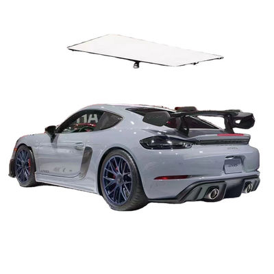 Pièces automobiles pour Porsche 718 981 987 Spoiler en fibre de carbone 718 981 987 Spoiler de queue de style GT4RS amélioré