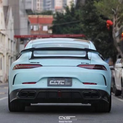 Pièces détachées pour Mercedes-Benz AMG GT50 GT53 Carrosserie en fibre de carbone GT50 GT53 Gt63 Diffuseur en fibre de carbone Spoiler en fibre de carbone