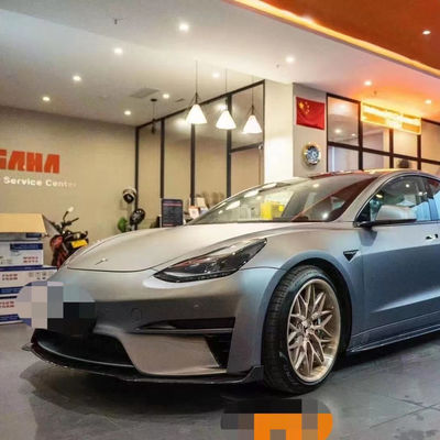 Je vends le kit de mise à niveau de la carrosserie du modèle 3 pour la Tesla modèle 3 avec des spoilers de pare-chocs avant et arrière de type robot