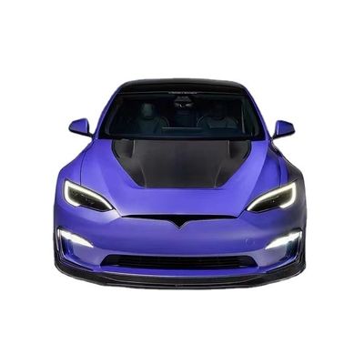 Vors Style Tesla Body Kit 2013 - 2016 Tesla modèle S Spoiler Hood Jupe de côté