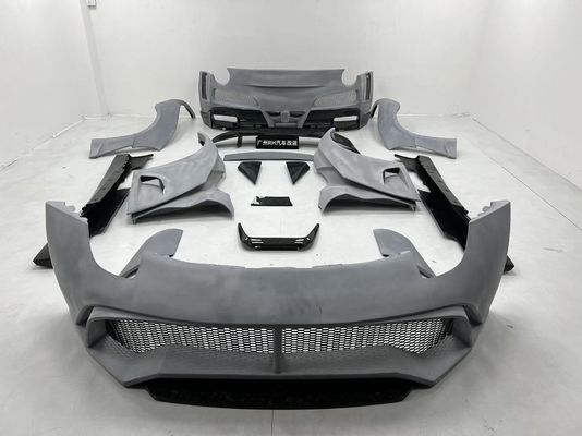 Ferrari F12 Carrosserie en fibre de carbone Kit F12 Novitec N-largo style avant et arrière arc de roue de pare-chocs F12 spoiler diffuseur de lèvre avant
