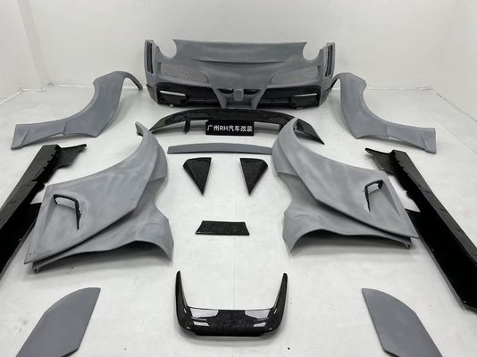 Ferrari F12 Carrosserie en fibre de carbone Kit F12 Novitec N-largo style avant et arrière arc de roue de pare-chocs F12 spoiler diffuseur de lèvre avant