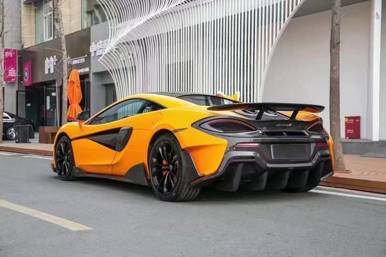 McLaren 540c 570s 570gt Kit de carrosserie en fibre de carbone 540c 570s 570gt Modifié 600LT style avant et arrière pare-chocs spoiler capot