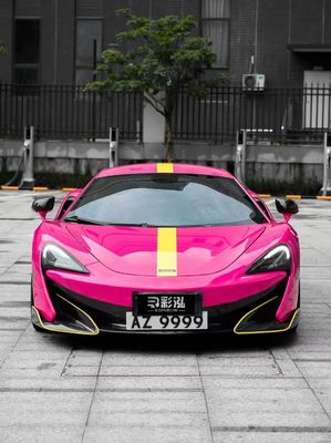 McLaren 540c 570s 570gt Kit de carrosserie en fibre de carbone 540c 570s 570gt Modifié 600LT style avant et arrière pare-chocs spoiler capot