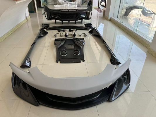 McLaren 540c 570s 570gt Kit de carrosserie en fibre de carbone 540c 570s 570gt Modifié 600LT style avant et arrière pare-chocs spoiler capot