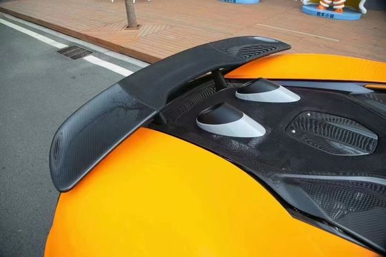 McLaren 540c 570s 570gt Kit de carrosserie en fibre de carbone 540c 570s 570gt Modifié 600LT style avant et arrière pare-chocs spoiler capot