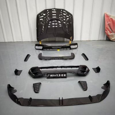 BMW X7 Body Kit en fibre de carbone X7 LD diffuseur de lèvres avant en fibre de carbone