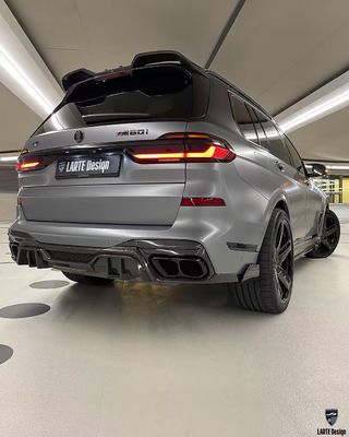 BMW X7 Body Kit en fibre de carbone X7 LD diffuseur de lèvres avant en fibre de carbone