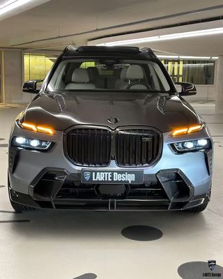 BMW X7 Body Kit en fibre de carbone X7 LD diffuseur de lèvres avant en fibre de carbone