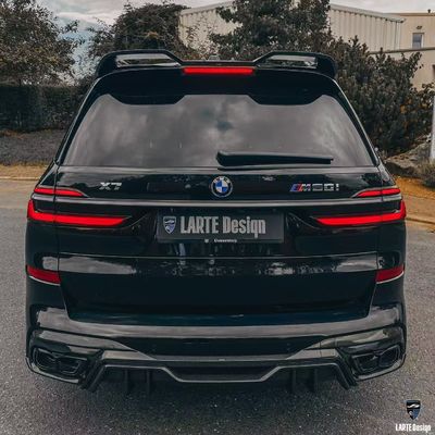 BMW X7 Body Kit en fibre de carbone X7 LD diffuseur de lèvres avant en fibre de carbone