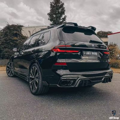 BMW X7 Body Kit en fibre de carbone X7 LD diffuseur de lèvres avant en fibre de carbone