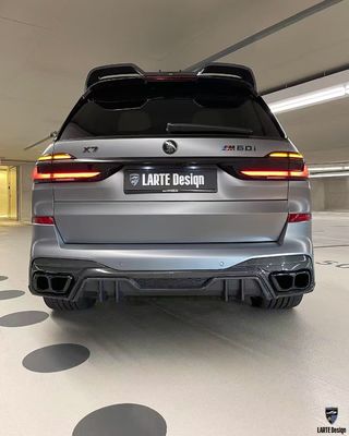 BMW X7 Body Kit en fibre de carbone X7 LD diffuseur de lèvres avant en fibre de carbone