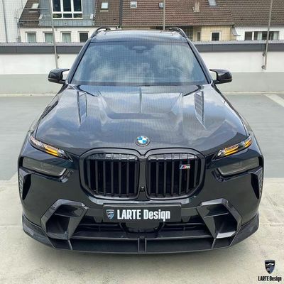 BMW X7 Body Kit en fibre de carbone X7 LD diffuseur de lèvres avant en fibre de carbone