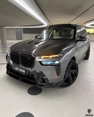 BMW X7 Body Kit en fibre de carbone X7 LD diffuseur de lèvres avant en fibre de carbone