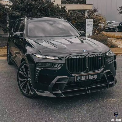 BMW X7 Body Kit en fibre de carbone X7 LD diffuseur de lèvres avant en fibre de carbone