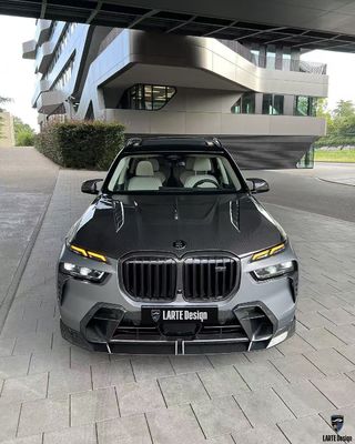 BMW X7 Body Kit en fibre de carbone X7 LD diffuseur de lèvres avant en fibre de carbone
