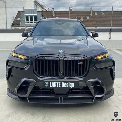 BMW X7 Body Kit en fibre de carbone X7 LD diffuseur de lèvres avant en fibre de carbone