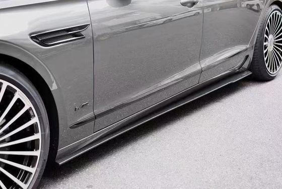Bentley Flying Spur Carrosserie en fibre de carbone Kit Flying Spur améliorations de style MANSORY diffuseur de lèvres avant Spoiler kit de carrosserie à capuche