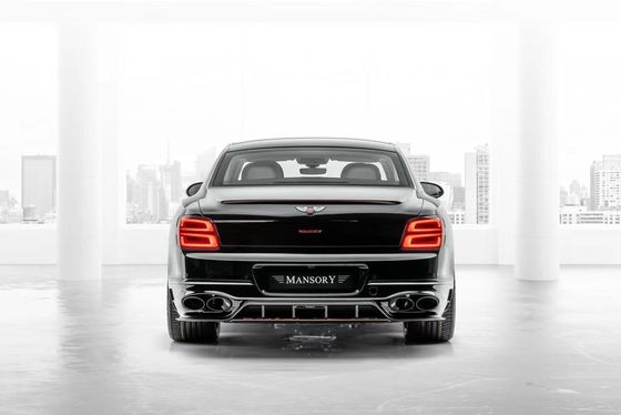 Bentley Flying Spur Carrosserie en fibre de carbone Kit Flying Spur améliorations de style MANSORY diffuseur de lèvres avant Spoiler kit de carrosserie à capuche