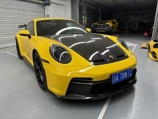 Porsche 992 Carrosserie en fibre de carbone Kit 992 GT3 style avant et arrière pare-chocs jupe latérale spoiler capot