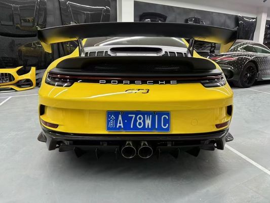 Porsche 992 Carrosserie en fibre de carbone Kit 992 GT3 style avant et arrière pare-chocs jupe latérale spoiler capot