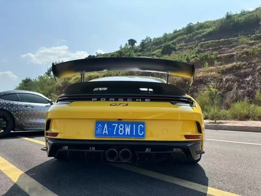 Porsche 992 Carrosserie en fibre de carbone Kit 992 GT3 style avant et arrière pare-chocs jupe latérale spoiler capot