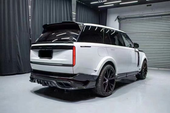 Land Rover Range Rover Body Kit en fibre de carbone Range Rover Mis à niveau Diffuseur de lèvres avant de style Mansory Spoiler capot roue voûte jupe latérale