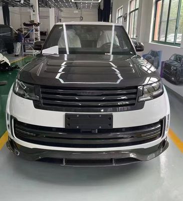Land Rover Range Rover Body Kit en fibre de carbone Range Rover Mis à niveau Diffuseur de lèvres avant de style Mansory Spoiler capot roue voûte jupe latérale