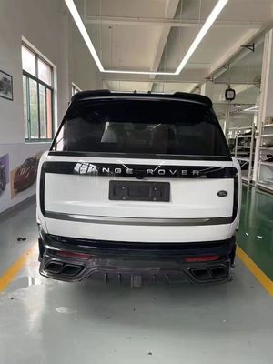 Land Rover Range Rover Body Kit en fibre de carbone Range Rover Mis à niveau Diffuseur de lèvres avant de style Mansory Spoiler capot roue voûte jupe latérale