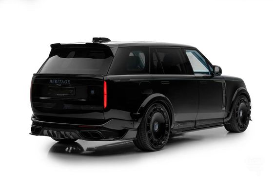 Land Rover Range Rover Body Kit en fibre de carbone Range Rover Mis à niveau Diffuseur de lèvres avant de style Mansory Spoiler capot roue voûte jupe latérale