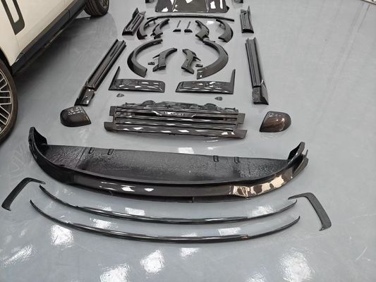 Land Rover Range Rover Body Kit en fibre de carbone Range Rover Mis à niveau Diffuseur de lèvres avant de style Mansory Spoiler capot roue voûte jupe latérale