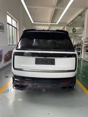 Land Rover Range Rover Body Kit en fibre de carbone Range Rover Mis à niveau Diffuseur de lèvres avant de style Mansory Spoiler capot roue voûte jupe latérale