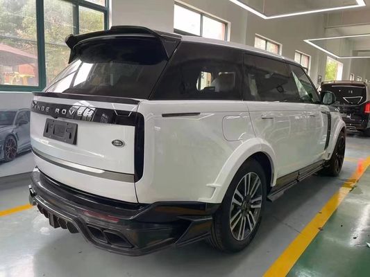 Land Rover Range Rover Body Kit en fibre de carbone Range Rover Mis à niveau Diffuseur de lèvres avant de style Mansory Spoiler capot roue voûte jupe latérale