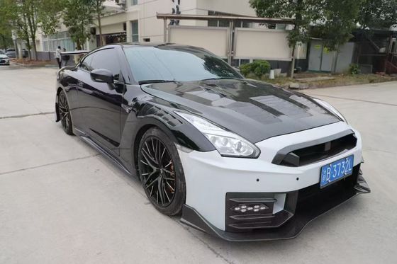 Nissan GTR Carrosserie en fibres de carbone Kit GTR r35 Mise à niveau 2024nismo style avant et arrière spoilers de pare-chocs pare-chocs de capot