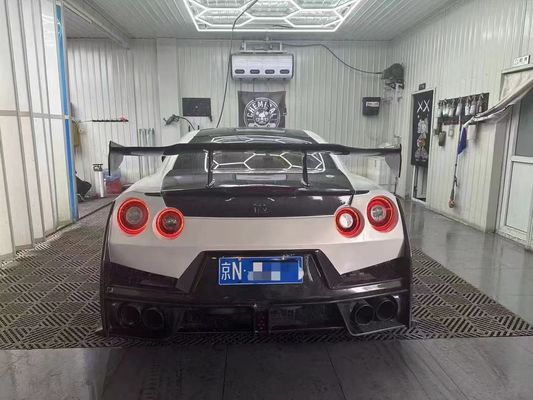 Nissan GTR Carrosserie en fibres de carbone Kit GTR r35 Mise à niveau 2024nismo style avant et arrière spoilers de pare-chocs pare-chocs de capot