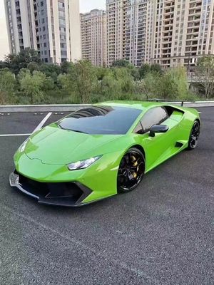 2022 Nouveaux produits Huracan Lp580 Lp610 Kit de carrosserie pour Lamborghini Huracan Bambous avant et arrière en fibre de carbone