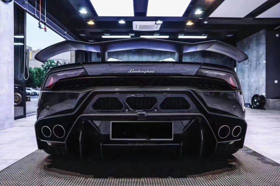 2022 Nouveaux produits Huracan Lp580 Lp610 Kit de carrosserie pour Lamborghini Huracan Bambous avant et arrière en fibre de carbone