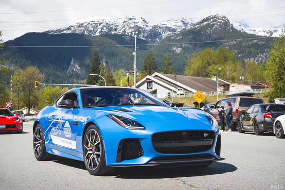 Pour le kit de carrosserie Jaguar F-Type en fibre de carbone et le kit de carrosserie du pare-chocs avant SVR amélioré pour le FPR F-type