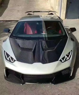 Pour la Lamborghini LP580 LP610 EVO Capot en fibre de carbone LP580 LP610 EVO 1016 Style Capot moteur en fibre de carbone