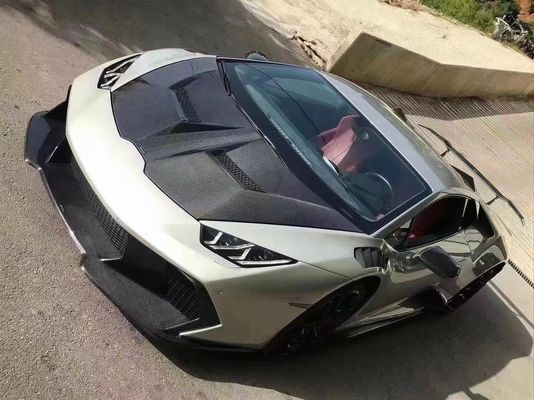 Pour la Lamborghini LP580 LP610 EVO Capot en fibre de carbone LP580 LP610 EVO 1016 Style Capot moteur en fibre de carbone