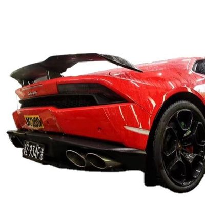 Pour Lamborghini LP580 LP610 Spoiler en fibre de carbone LP580 LP610 Aile de spoiler en fibre de carbone de type Vors améliorée