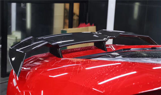 Pour Lamborghini LP580 LP610 Spoiler en fibre de carbone LP580 LP610 Aile de spoiler en fibre de carbone de type Vors améliorée