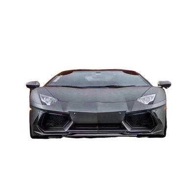 Pour Lamborghini LP700 Kit de carrosserie en fibre de carbone LP700 Mise à niveau VORs Style Diffuseur de lèvre avant en fibre de carbone