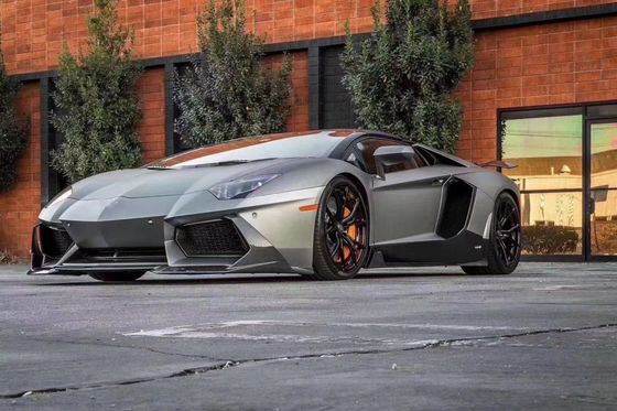 Pour Lamborghini LP700 Kit de carrosserie en fibre de carbone LP700 Mise à niveau VORs Style Diffuseur de lèvre avant en fibre de carbone