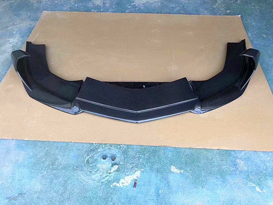 Pour Lamborghini LP700 Kit de carrosserie en fibre de carbone LP700 Mise à niveau VORs Style Diffuseur de lèvre avant en fibre de carbone