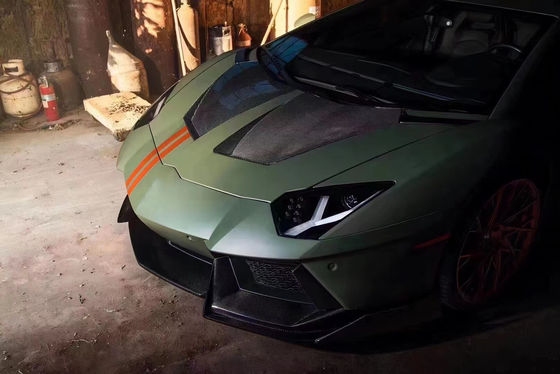 1016 Style Capot en fibre de carbone pour Aventador LP700 LP720 LP750SV Capot en fibre de carbone de haute qualité